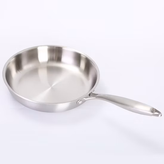 Pentola in acciaio inossidabile Casseruola in acciaio inossidabile Pentola con coperchio Pentole Tri